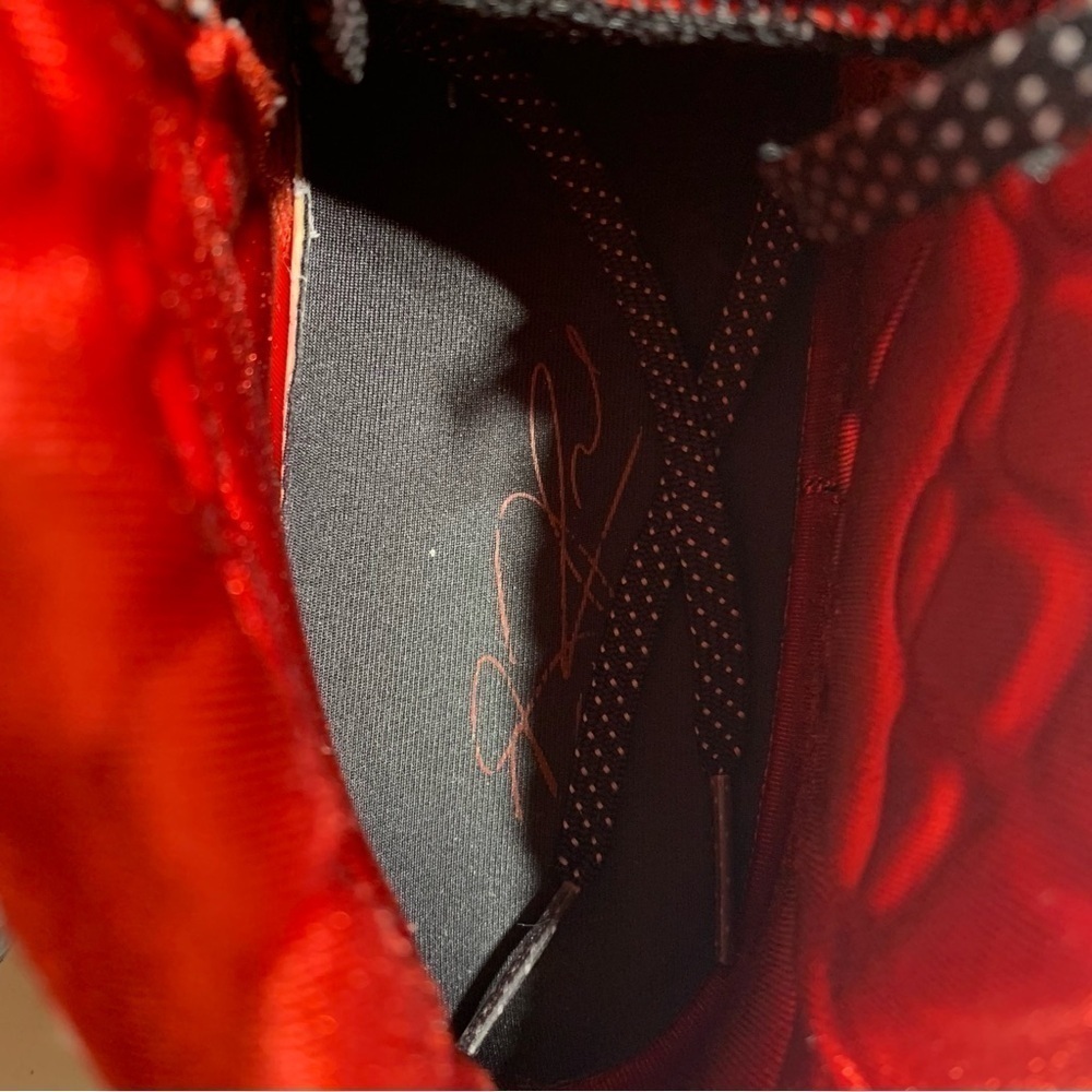 Adidas Derrick Rose Black and Red High-Top Sneakers - Picture 9 of 10
